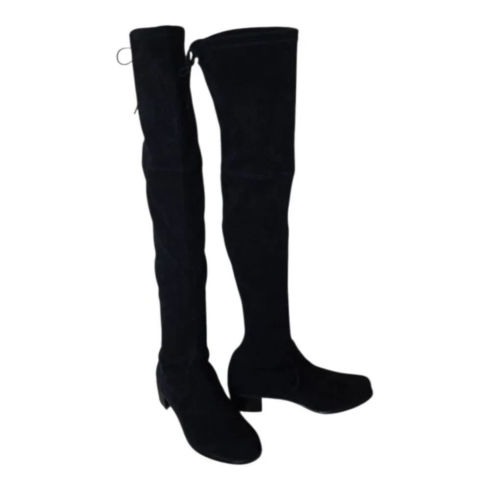LNWOT  -  STUART WIETZMAN Over the Knee Suede Boots sz 8